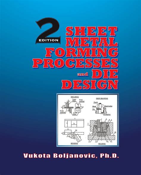 sheet metal forming processes and die design|sheet metal die design pdf.